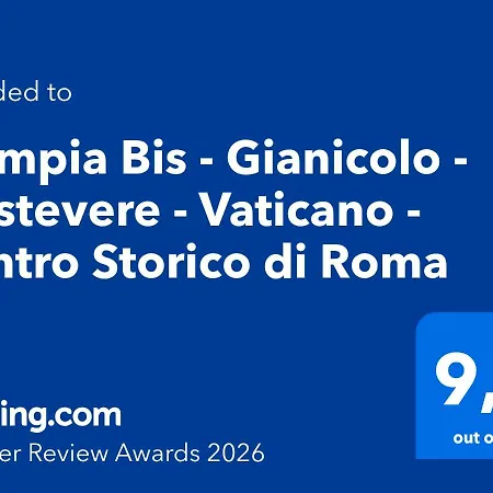 Olimpia Bis - Gianicolo - Trastevere - Vaticano - Centro Storico Di Rom